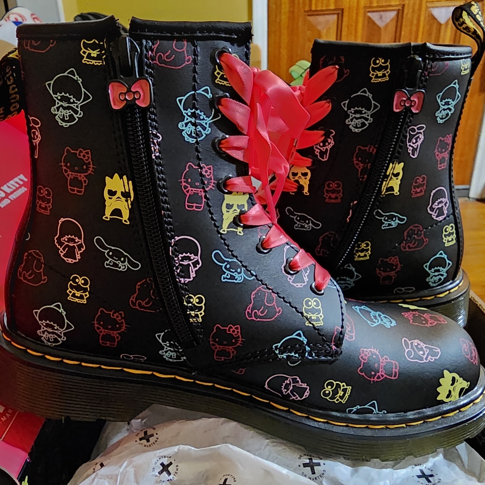 Dr. Martens Hello Kitty Black Boots